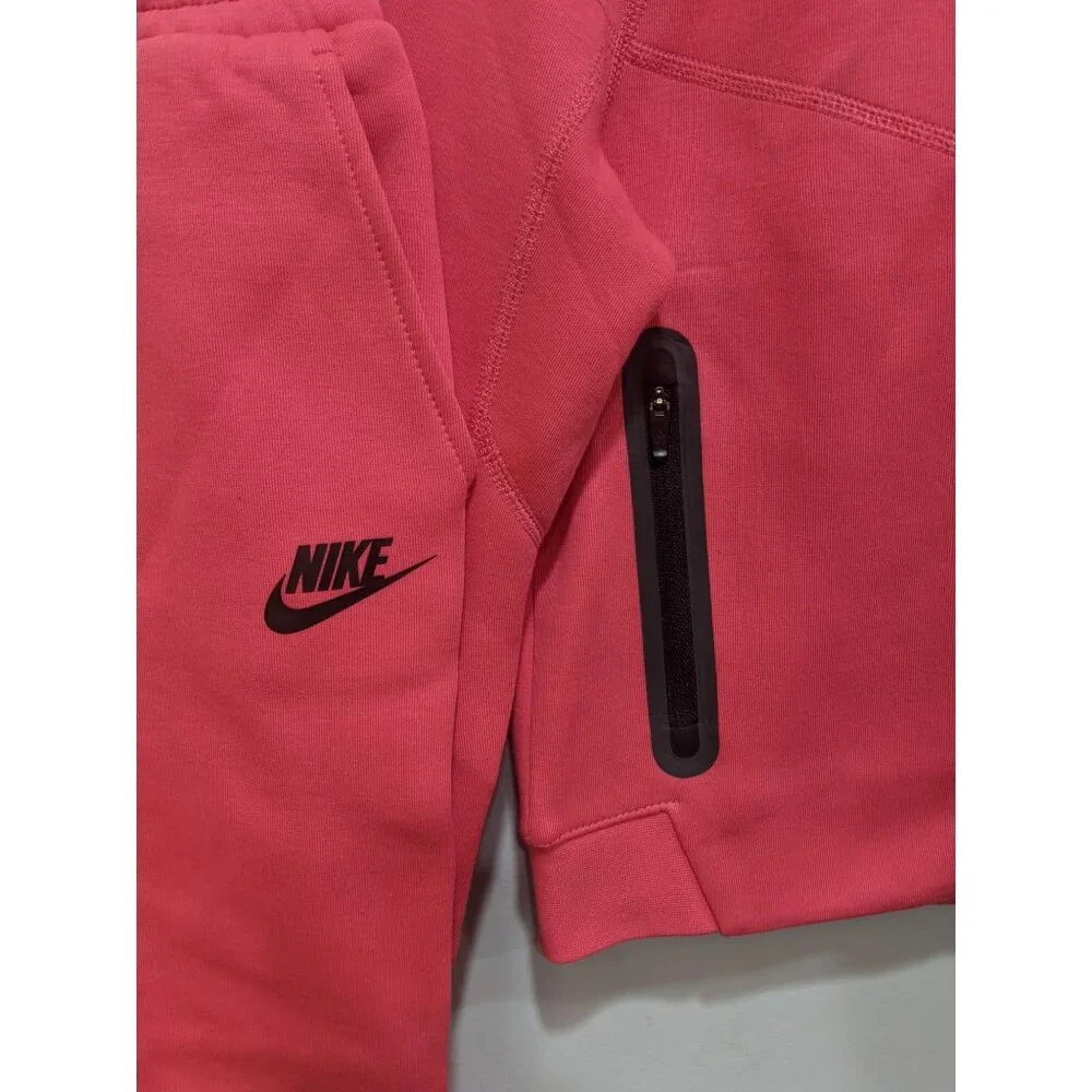 Nike Tech Girls 2 Piece Set Full-Zip Set Aster Pink Size 6X NEW WITH TAGS! - Picture 4 of 12